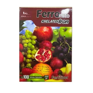 کود آهن کلات پودری فرومیتو Ferromito وزن 250 گرم